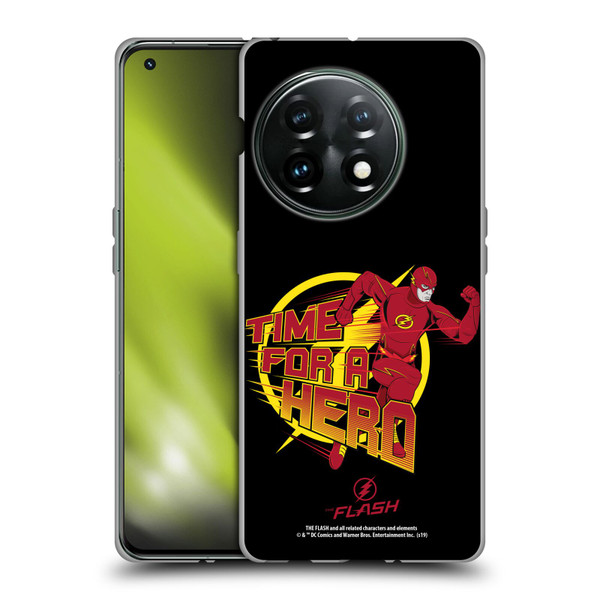 The Flash TV Series Graphics Barry Hero Soft Gel Case for OnePlus 11 5G
