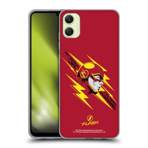 The Flash TV Series Graphics Barry Head Soft Gel Case for Samsung Galaxy A05