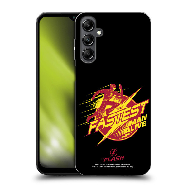 The Flash TV Series Graphics Barry Fastest Man Alive Soft Gel Case for Samsung Galaxy M14 5G