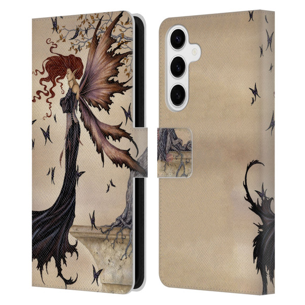 Amy Brown Folklore Mystique Leather Book Wallet Case Cover For Samsung Galaxy S24+ 5G