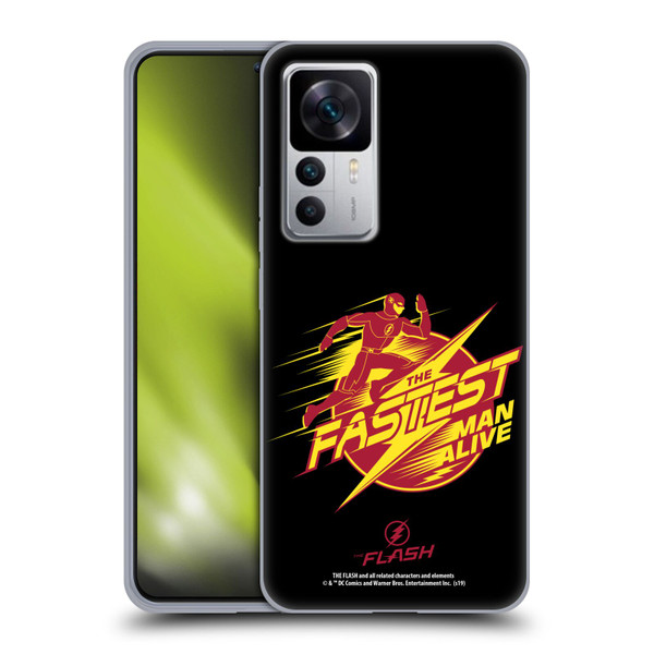The Flash TV Series Graphics Barry Fastest Man Alive Soft Gel Case for Xiaomi 12T 5G / 12T Pro 5G / Redmi K50 Ultra 5G