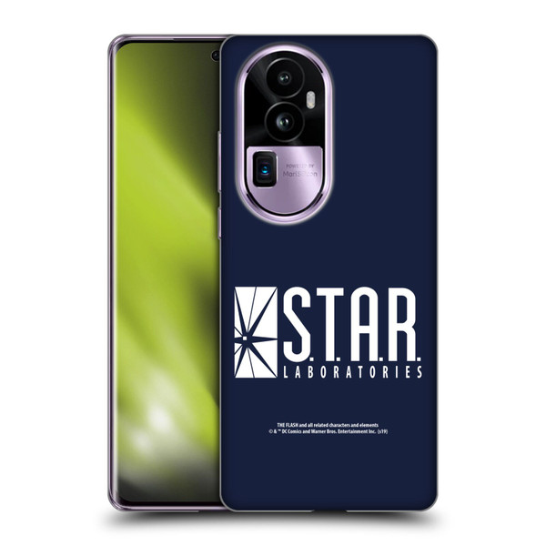 The Flash TV Series Logos Star Labs Soft Gel Case for OPPO Reno10 Pro+