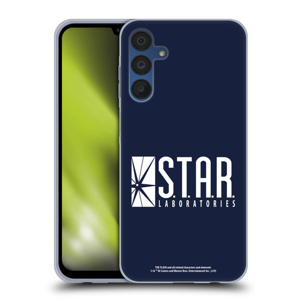 The Flash TV Series Logos Star Labs Soft Gel Case for Samsung Galaxy A15