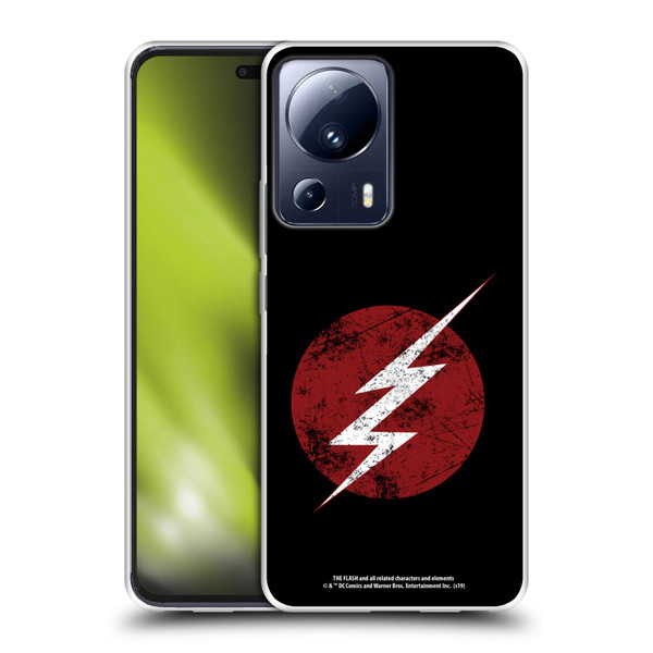 The Flash TV Series Logos Distressed Look Soft Gel Case for Xiaomi 13 Lite 5G
