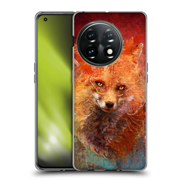 Jena DellaGrottaglia Animals Fox Soft Gel Case for OnePlus 11 5G