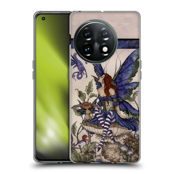Amy Brown Pixies Bottom Of The Garden Soft Gel Case for OnePlus 11 5G