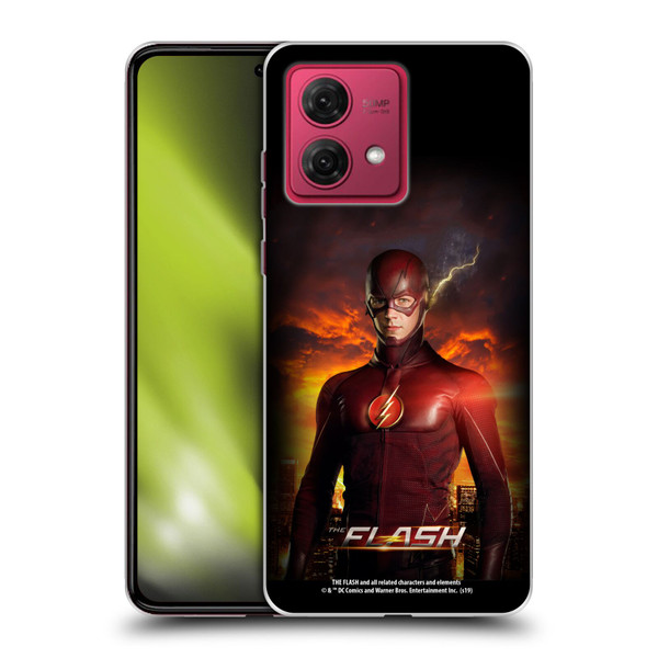 The Flash TV Series Poster Barry Stand Pose Soft Gel Case for Motorola Moto G84 5G