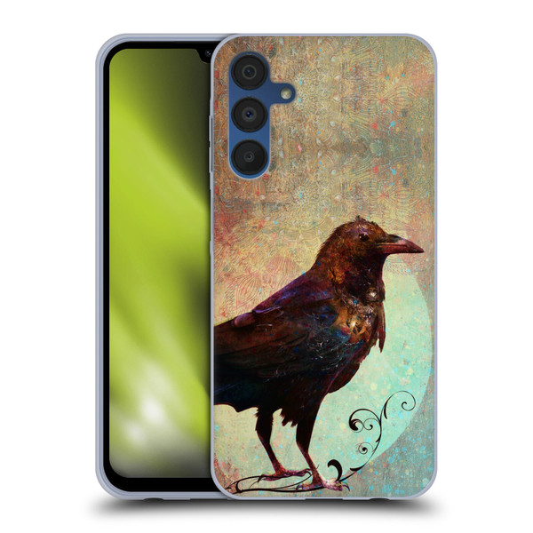 Jena DellaGrottaglia Animals Crow Soft Gel Case for Samsung Galaxy A15