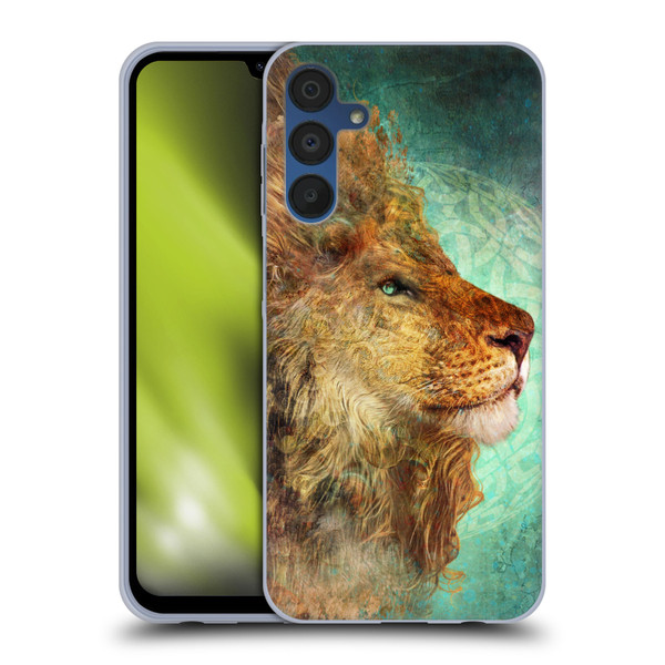 Jena DellaGrottaglia Animals Lion Soft Gel Case for Samsung Galaxy A15