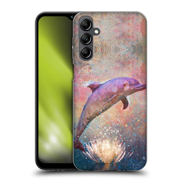 Jena DellaGrottaglia Animals Dolphin Soft Gel Case for Samsung Galaxy M14 5G
