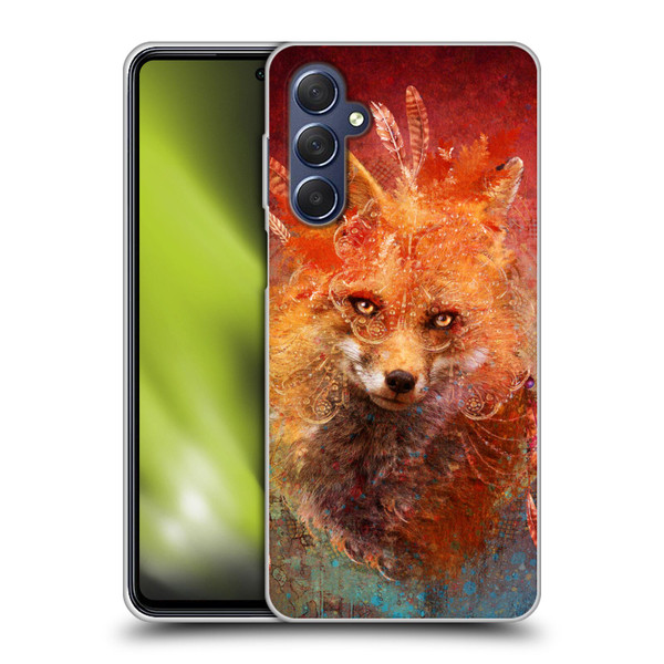 Jena DellaGrottaglia Animals Fox Soft Gel Case for Samsung Galaxy M54 5G