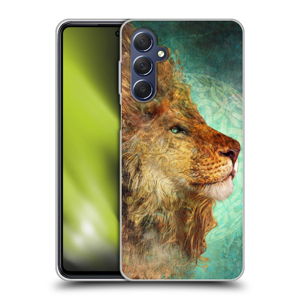 Jena DellaGrottaglia Animals Lion Soft Gel Case for Samsung Galaxy M54 5G