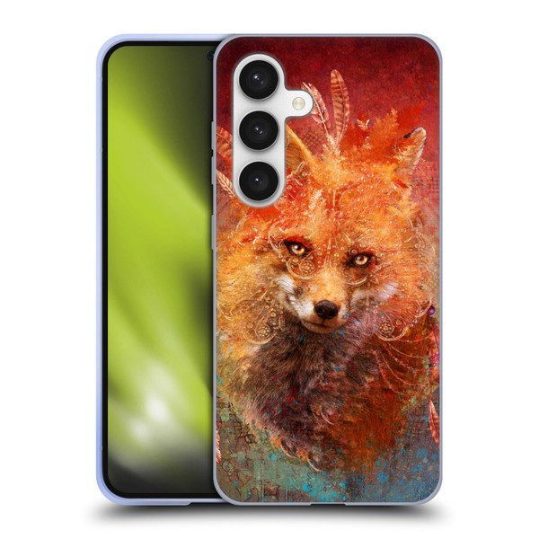 Jena DellaGrottaglia Animals Fox Soft Gel Case for Samsung Galaxy S24 5G