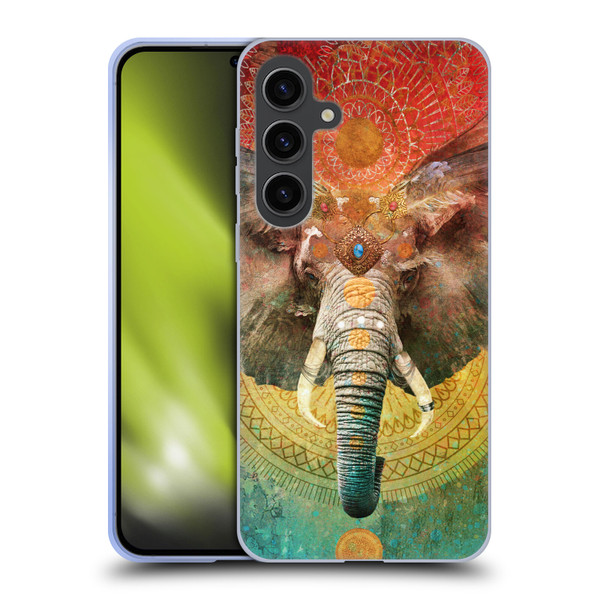 Jena DellaGrottaglia Animals Elephant Soft Gel Case for Samsung Galaxy S24+ 5G