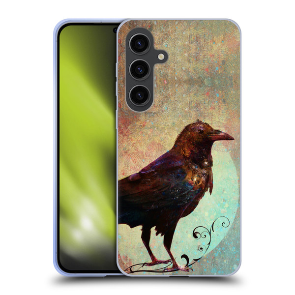 Jena DellaGrottaglia Animals Crow Soft Gel Case for Samsung Galaxy S24+ 5G