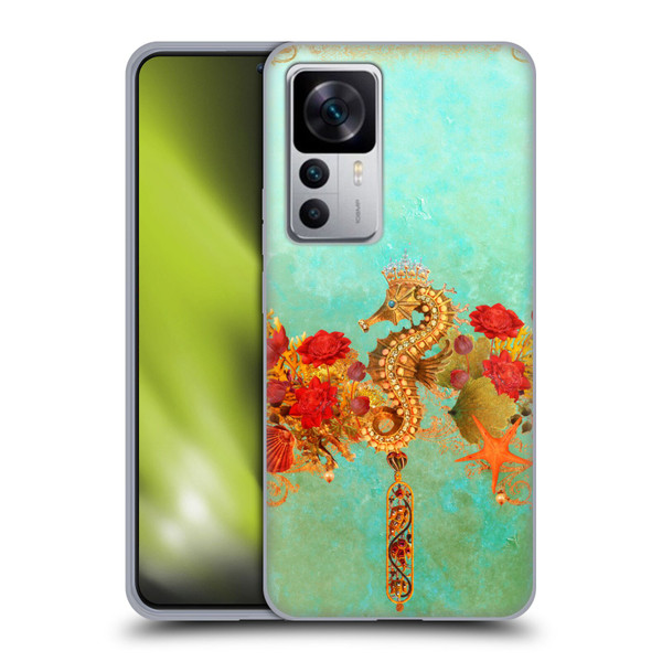 Jena DellaGrottaglia Animals Seahorse Soft Gel Case for Xiaomi 12T 5G / 12T Pro 5G / Redmi K50 Ultra 5G