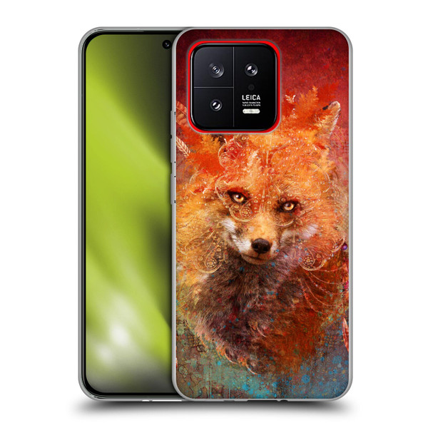 Jena DellaGrottaglia Animals Fox Soft Gel Case for Xiaomi 13 5G