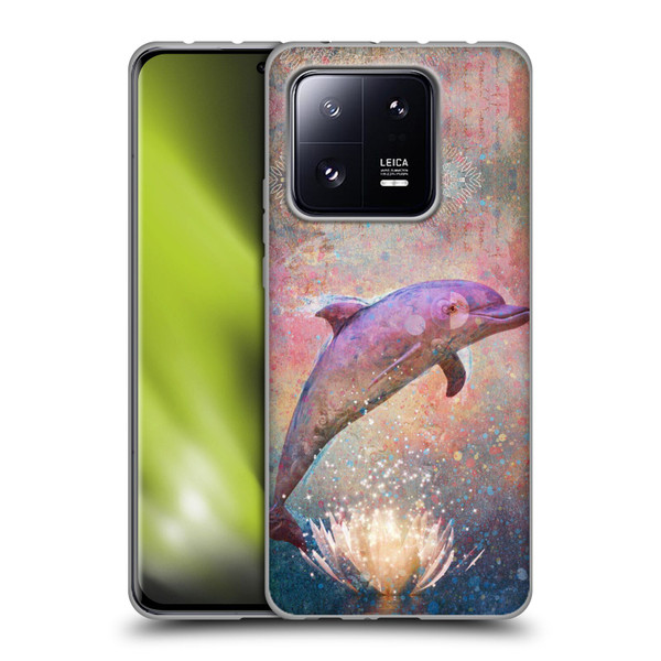 Jena DellaGrottaglia Animals Dolphin Soft Gel Case for Xiaomi 13 Pro 5G