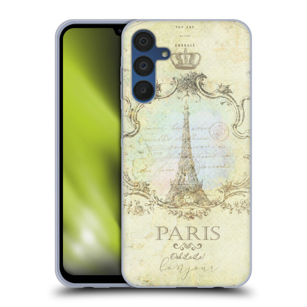 Jena DellaGrottaglia Assorted Paris My Embrace Soft Gel Case for Samsung Galaxy A15
