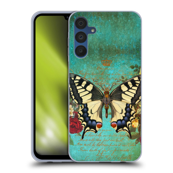 Jena DellaGrottaglia Insects Butterfly Garden Soft Gel Case for Samsung Galaxy A15