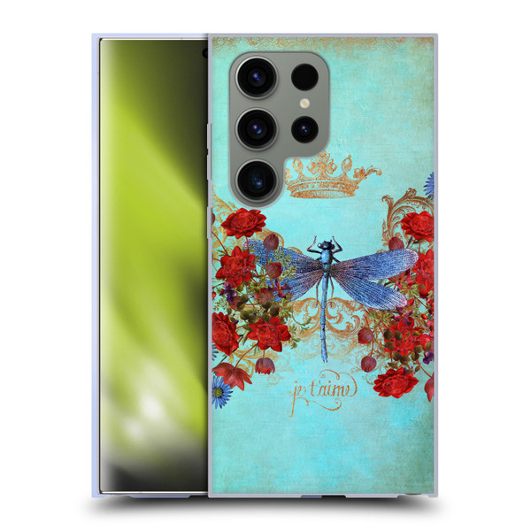 Jena DellaGrottaglia Insects Dragonfly Garden Soft Gel Case for Samsung Galaxy S24 Ultra 5G