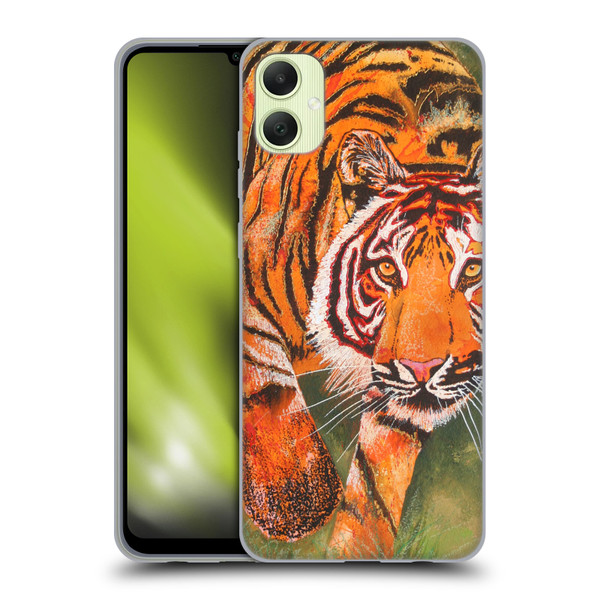 Graeme Stevenson Assorted Designs Tiger 1 Soft Gel Case for Samsung Galaxy A05