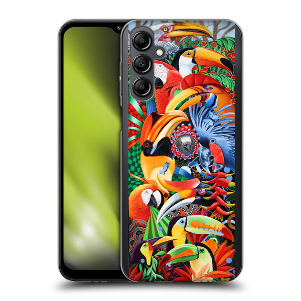 Graeme Stevenson Assorted Designs Birds 2 Soft Gel Case for Samsung Galaxy M14 5G