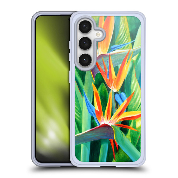 Graeme Stevenson Assorted Designs Birds Of Paradise Soft Gel Case for Samsung Galaxy S24 5G