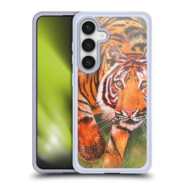 Graeme Stevenson Assorted Designs Tiger 1 Soft Gel Case for Samsung Galaxy S24 5G
