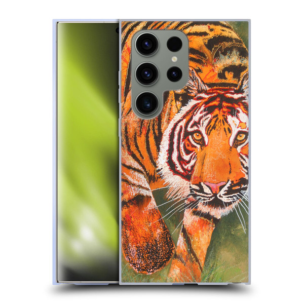 Graeme Stevenson Assorted Designs Tiger 1 Soft Gel Case for Samsung Galaxy S24 Ultra 5G