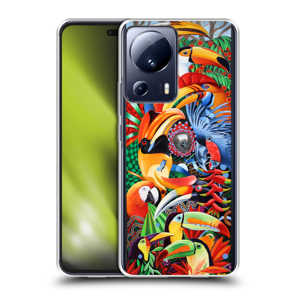Graeme Stevenson Assorted Designs Birds 2 Soft Gel Case for Xiaomi 13 Lite 5G