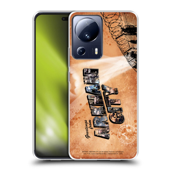 Batman Arkham City Graphics Postcard Soft Gel Case for Xiaomi 13 Lite 5G