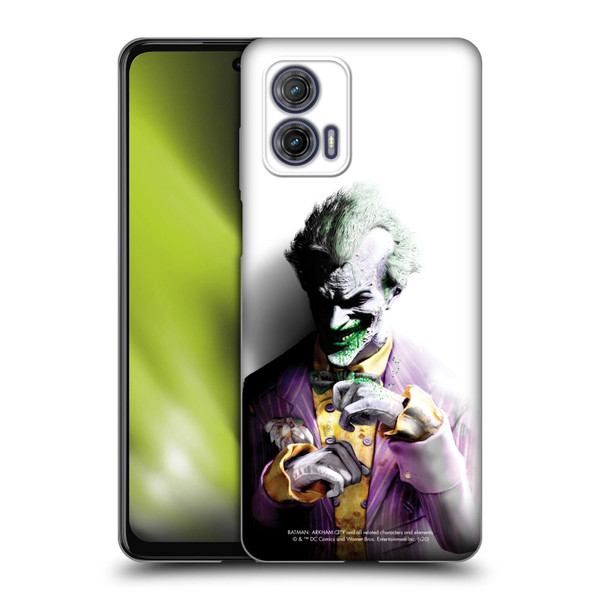 Batman Arkham City Villains Joker Soft Gel Case for Motorola Moto G73 5G