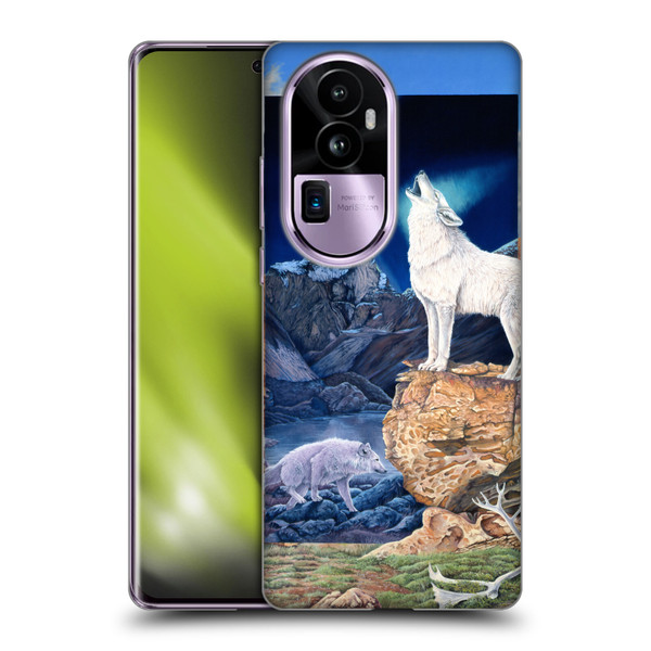 Graeme Stevenson Wildlife Wolves 3 Soft Gel Case for OPPO Reno10 Pro+