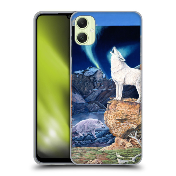 Graeme Stevenson Wildlife Wolves 3 Soft Gel Case for Samsung Galaxy A05