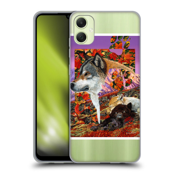 Graeme Stevenson Wildlife Wolves 4 Soft Gel Case for Samsung Galaxy A05
