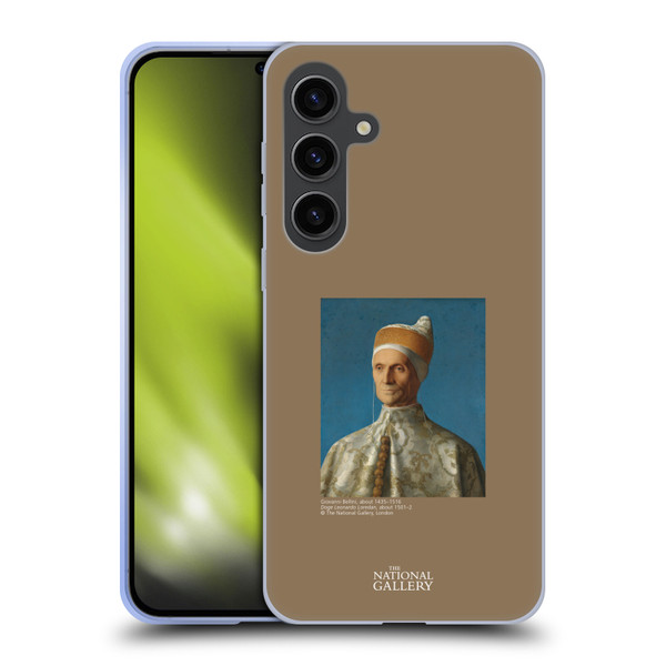 The National Gallery People Bellini Doge Loredan Soft Gel Case for Samsung Galaxy S24+ 5G