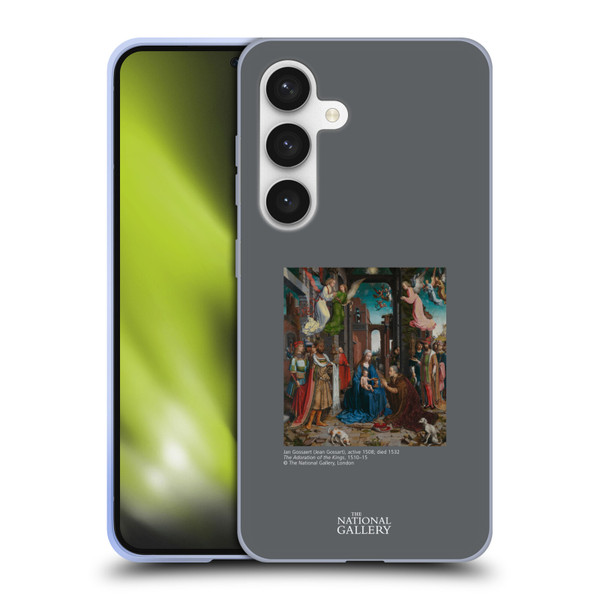 The National Gallery Religious & Mythological The Adoration Of The Kings Soft Gel Case for Samsung Galaxy S24 5G