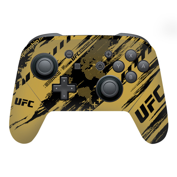 UFC Graphics Brush Strokes Vinyl Sticker Skin Decal Cover for Nintendo Switch Pro Controller