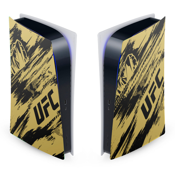 UFC Graphics Brush Strokes Vinyl Sticker Skin Decal Cover for Sony PS5 Digital Edition Console