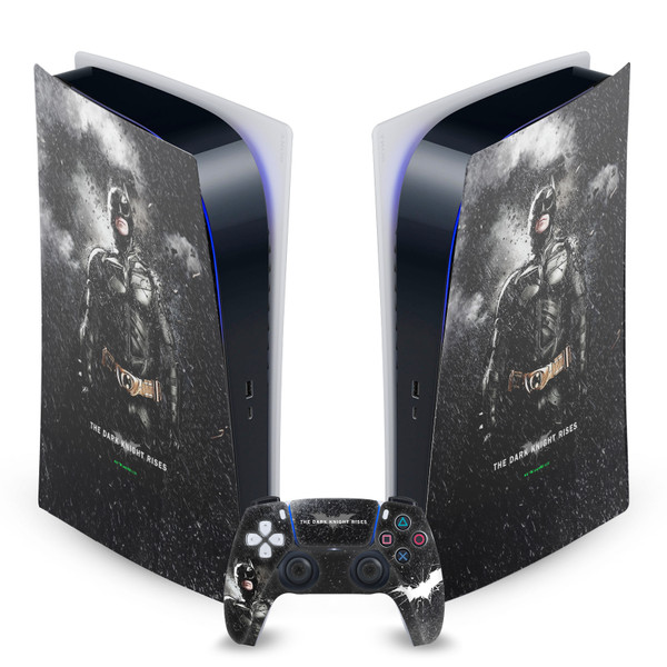 The Dark Knight Rises Key Art Character Posters Vinyl Sticker Skin Decal Cover for Sony PS5 Digital Edition Bundle
