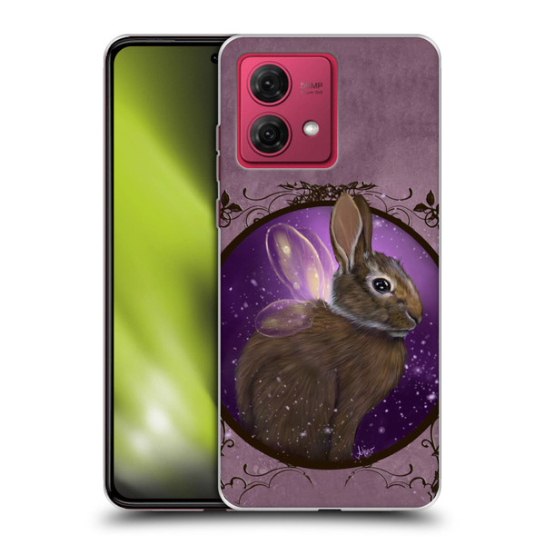 Ash Evans Animals Rabbit Soft Gel Case for Motorola Moto G84 5G