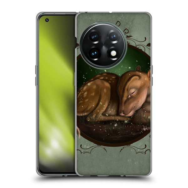 Ash Evans Animals Foundling Fawn Soft Gel Case for OnePlus 11 5G
