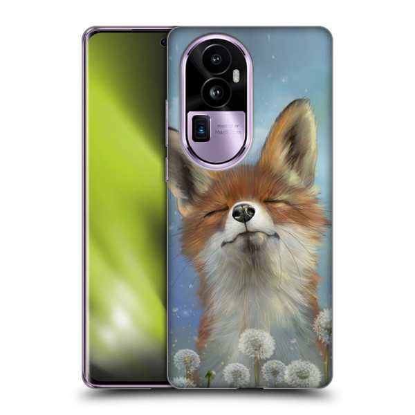 Ash Evans Animals Dandelion Fox Soft Gel Case for OPPO Reno10 Pro+