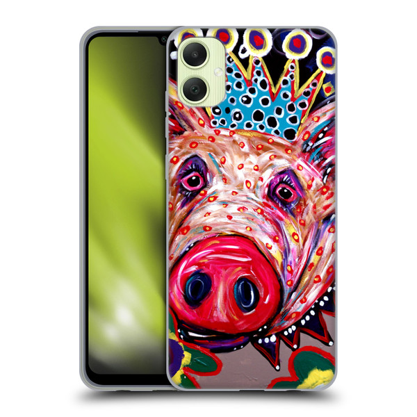 Mad Dog Art Gallery Animals Missy Pig Soft Gel Case for Samsung Galaxy A05