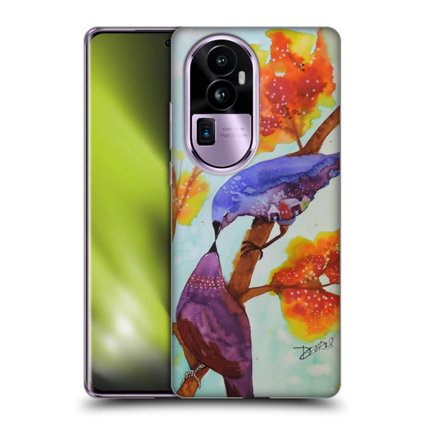 Sylvie Demers Birds 3 Kissing Soft Gel Case for OPPO Reno10 Pro+