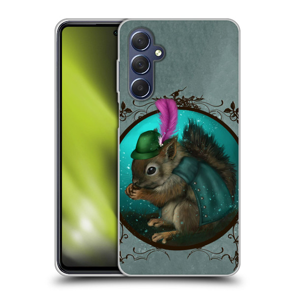 Ash Evans Animals Squirrel Soft Gel Case for Samsung Galaxy M54 5G