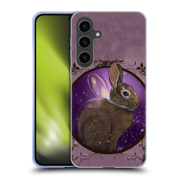 Ash Evans Animals Rabbit Soft Gel Case for Samsung Galaxy S24+ 5G