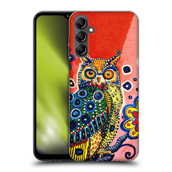 Mad Dog Art Gallery Animals Owl Soft Gel Case for Samsung Galaxy M14 5G