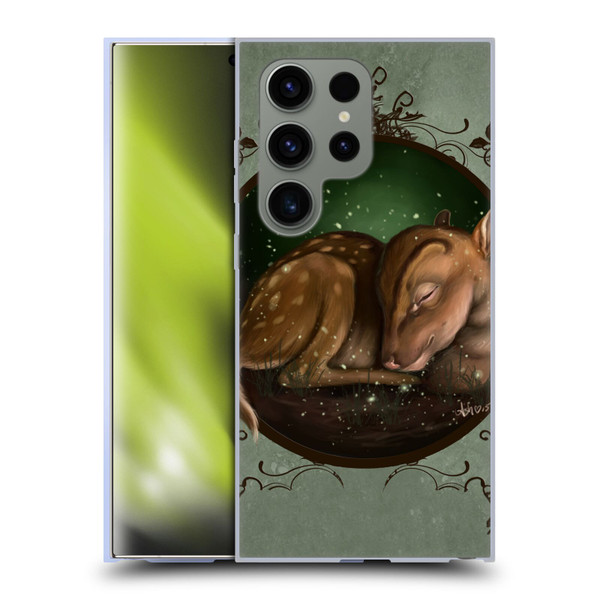 Ash Evans Animals Foundling Fawn Soft Gel Case for Samsung Galaxy S24 Ultra 5G